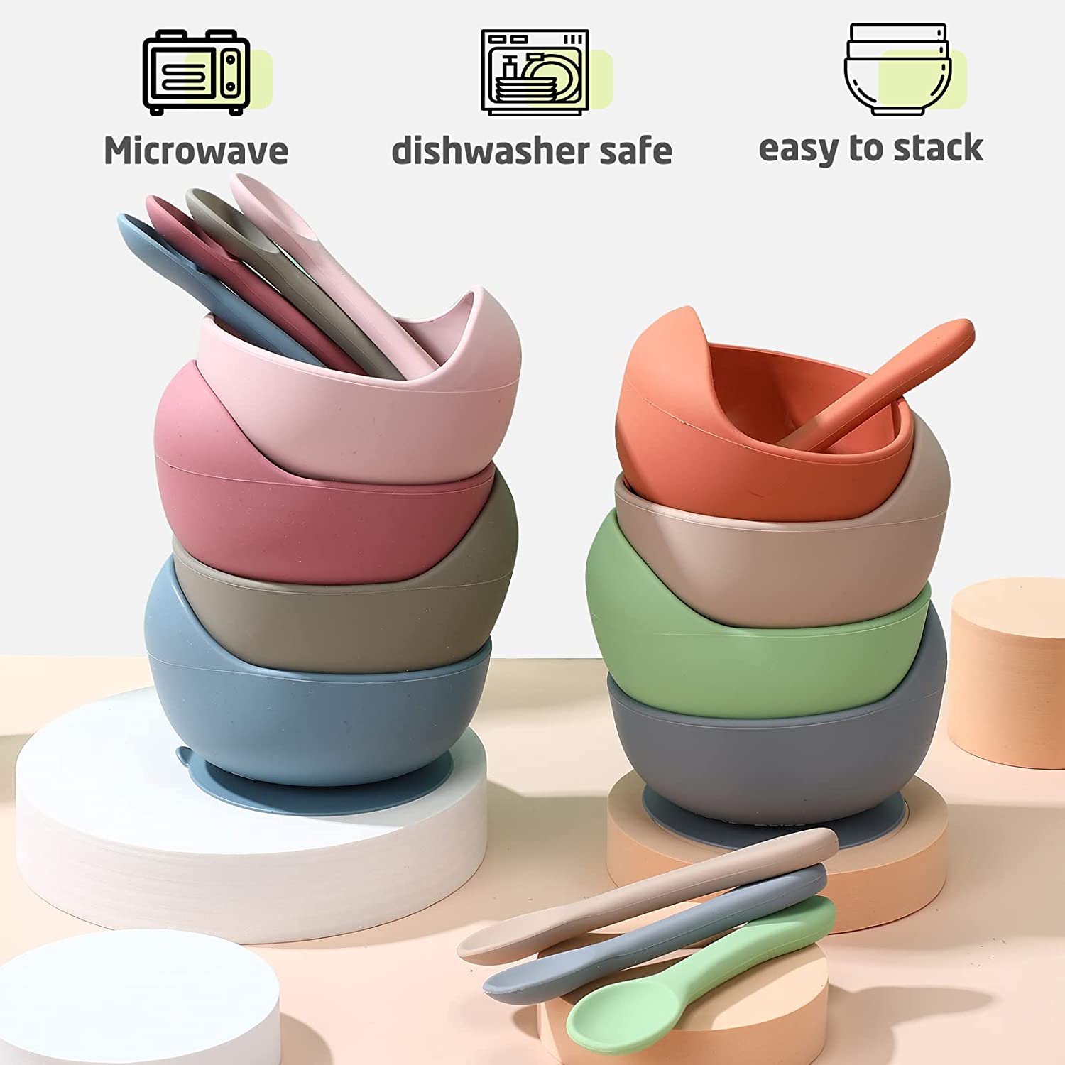 Baby Silicone Suction Bowls (7)