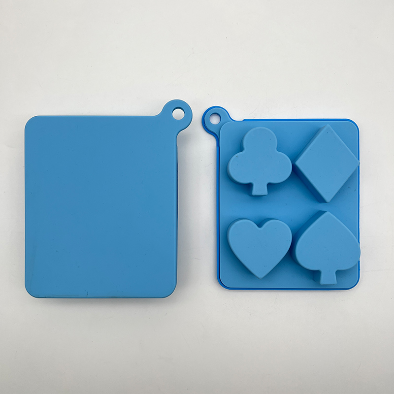 Playing Cards Poker Mold Silicone Ice Tray (5)